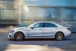 Mercedes-Benz Clase S Batalla larga AMG line Turismo Plata Diamond Exterior Lateral 4 puertas