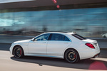 Mercedes-Benz Clase S AMG S 63 4MATIC+ AMG S 63 4MATIC+ Turismo Designo blanco diamante bright Exterior Lateral-Posterior 4 puertas