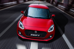 Suzuki Swift 1.0T SHVS  GLX Turismo Rojo Burning Perlado Metalizado Exterior Frontal 5 puertas