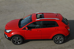 SsangYong Korando D22T 4x2 Aut. Limited Todo terreno Flaming Red Exterior Cenital-Lateral 5 puertas