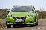 Nissan Micra IG-T 66 kW (90 CV) S&S Tekna Turismo Nature Green Exterior Frontal-Lateral 5 puertas