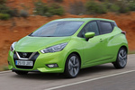 Nissan Micra IG-T 66 kW (90 CV) S&S Tekna Turismo Nature Green Exterior Frontal-Lateral 5 puertas
