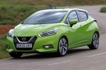 Nissan Micra IG-T 66 kW (90 CV) S&S Tekna Turismo Nature Green Exterior Frontal-Lateral 5 puertas