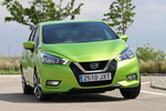 Nissan Micra IG-T 66 kW (90 CV) S&S Tekna Turismo Nature Green Exterior Lateral-Frontal 5 puertas