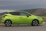 Nissan Micra IG-T 66 kW (90 CV) S&S Tekna Turismo Nature Green Exterior Lateral 5 puertas