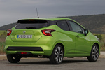 Nissan Micra IG-T 66 kW (90 CV) S&S Tekna Turismo Nature Green Exterior Posterior-Lateral 5 puertas