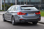 BMW Serie 5 530d Paquete M Turismo familiar Bluestone metalizado Exterior Lateral-Posterior 5 puertas