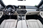 BMW Serie 5 530d Paquete M Turismo familiar Bluestone metalizado Interior Salpicadero 5 puertas