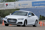 Audi A5 Coup&eacute; 3.0 TDI 160 kW (218 CV) quattro S tronic Gama A5 Coup&eacute; Coup&eacute; Blanco Ibis Exterior Frontal-Lateral 2 puertas