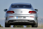Mercedes-Benz Clase C C 250 d Coup&eacute; Gama Clase C Coup&eacute; Coup&eacute; Plata Iridio Exterior Trasera 2 puertas