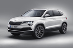 Skoda Karoq Gama Karoq Gama Karoq Todo terreno Blanco Luna Metalizado Exterior Lateral-Frontal 5 puertas