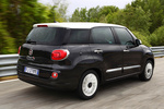 Fiat 500L Gama 500L Wagon Wagon Lounge Monovolumen Negro / Blanco Exterior Lateral-Posterior 5 puertas