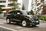 Fiat 500L Gama 500L Wagon Wagon Lounge Monovolumen Negro / Blanco Exterior Frontal-Lateral 5 puertas