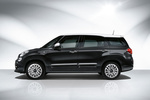 Fiat 500L Gama 500L Wagon Wagon Lounge Monovolumen Negro / Blanco Exterior Lateral 5 puertas