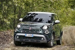 Fiat 500L Gama 500L Cross Cross Monovolumen Verde Toscana / Blanco Exterior Lateral-Frontal 5 puertas