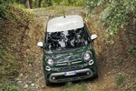Fiat 500L Gama 500L Cross Cross Monovolumen Verde Toscana / Blanco Exterior Frontal 5 puertas
