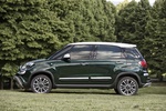 Fiat 500L Gama 500L Cross Cross Monovolumen Verde Toscana / Blanco Exterior Lateral 5 puertas