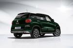 Fiat 500L Gama 500L Cross Cross Monovolumen Verde Toscana / Blanco Exterior Posterior-Lateral 5 puertas
