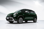 Fiat 500L Gama 500L Cross Cross Monovolumen Verde Toscana / Blanco Exterior Frontal-Lateral 5 puertas