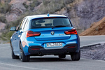 BMW Serie 1 M140i M140i Edition Shadow Turismo Estoril Blue Exterior Lateral-Posterior 5 puertas