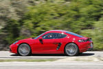Porsche 718 Cayman S Cayman S Coup&eacute; Rojo Guardia Exterior Lateral 3 puertas