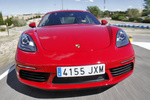 Porsche 718 Cayman S Cayman S Coup&eacute; Rojo Guardia Exterior Frontal 3 puertas