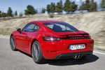 Porsche 718 Cayman S Cayman S Coup&eacute; Rojo Guardia Exterior Posterior-Lateral 3 puertas