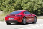 Porsche 718 Cayman S Cayman S Coup&eacute; Rojo Guardia Exterior Lateral 3 puertas