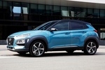 Hyundai Kona 1.6 T-GDI 130 kW (177 CV) 4x4 DCT Style Todo terreno Blue Lagoon Exterior Lateral-Frontal 5 puertas