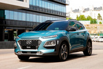 Hyundai Kona 1.6 T-GDI 130 kW (177 CV) 4x4 DCT Style Todo terreno Blue Lagoon Exterior Frontal-Lateral 5 puertas