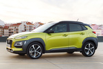 Hyundai Kona 1.6 T-GDI 130 kW (177 CV) 4x4 DCT Style Todo terreno Acid Yellow Exterior Frontal-Lateral 5 puertas