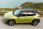 Hyundai Kona 1.6 T-GDI 130 kW (177 CV) 4x4 DCT Style Todo terreno Acid Yellow Exterior Cenital-Lateral 5 puertas