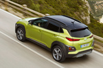 Hyundai Kona 1.6 T-GDI 130 kW (177 CV) 4x4 DCT Style Todo terreno Acid Yellow Exterior Cenital-Lateral-Posterior 5 puertas