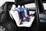 Tesla Model X P100D P100D 7 plazas Todo terreno Interior Silla infantil 5 puertas