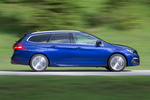Peugeot 308 2.0 BlueHDi 180 CV GT Turismo familiar Azul Magn&eacute;tico Exterior Lateral 5 puertas