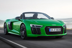 Audi R8 V10 Plus Spyder V10 Plus Spyder Descapotable Verde Micrommata Exterior Frontal 2 puertas