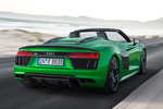 Audi R8 V10 Plus Spyder V10 Plus Spyder Descapotable Verde Micrommata Exterior Posterior-Lateral 2 puertas
