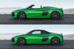 Audi R8 V10 Plus Spyder V10 Plus Spyder Descapotable Verde Micrommata Exterior Lateral 2 puertas