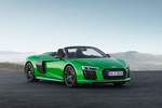 Audi R8 V10 Plus Spyder V10 Plus Spyder Descapotable Verde Micrommata Exterior Frontal-Lateral 2 puertas