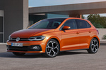 Volkswagen Polo 1.0 TSI 115 CV DSG R-Line Turismo Naranja Calatea metalizado Exterior Lateral-Frontal 5 puertas