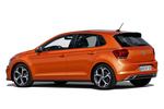 Volkswagen Polo 1.0 TSI 115 CV DSG R-Line Turismo Naranja Calatea metalizado Exterior Lateral-Posterior 5 puertas