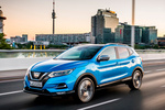 Nissan Qashqai dCi 96 kW (130 CV) Tekna+ Todo terreno Azul Vivid Exterior Frontal-Lateral 5 puertas
