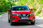 Nissan Qashqai DIG-T 163 Tekna Todo terreno Rojo Fusi&oacute;n Met&aacute;lico Exterior Frontal 5 puertas