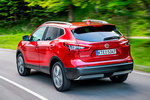 Nissan Qashqai DIG-T 163 Tekna Todo terreno Rojo Fusi&oacute;n Met&aacute;lico Exterior Lateral-Posterior 5 puertas