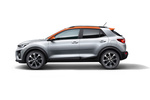 KIA Stonic Gama Stonic Tech Todo terreno Silky Silver/ Tan Orange Exterior Lateral 5 puertas