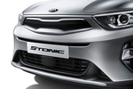 KIA Stonic Gama Stonic Tech Todo terreno Silky Silver/ Tan Orange Exterior Faro 5 puertas