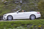 Mercedes-Benz Clase E E 400 4MATIC Cabrio AMG Line Cabrio Descapotable Blanco Diamante Metalizado Exterior Lateral 2 puertas