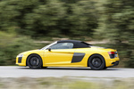 Audi R8 V10 Spyder V10 Spyder Descapotable Amarillo Vegas Exterior Lateral 2 puertas