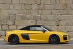 Audi R8 V10 Spyder V10 Spyder Descapotable Amarillo Vegas Exterior Lateral 2 puertas