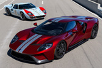 Ford GT GT GT Coup&eacute; Rojo Liquid / Plata Ingot Exterior Frontal-Lateral-Cenital 2 puertas